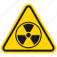 danger, hazard, nuclear, radiation, radioactive, toxic, warning 