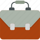 briefcase, bag, business, documents, general, office, portfolio, icon