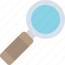 magnifying, glass, find, search, zoom, magnifier, view, icon