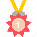 medal, award, prize, quality, reward, ribbon, icon