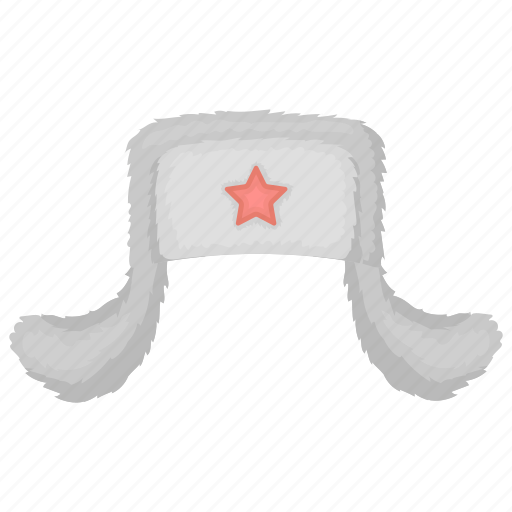 Hat, headdress, headwear, russia, star, ushanka icon - Download on Iconfinder