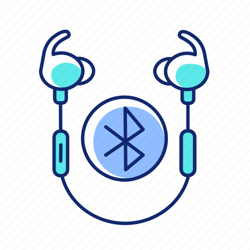 Headphones, wireless, headset, remote control icon - Download on Iconfinder
