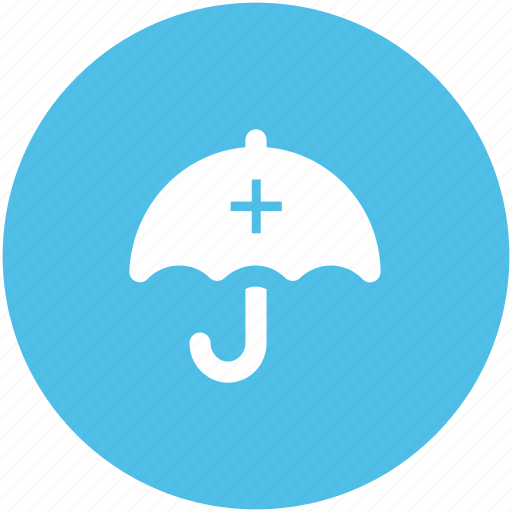 Guard, health care, medical protection symbol, medicament, red cross, treatment, umbrella icon - Download on Iconfinder