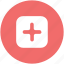 addition, cross sign, crosstree, emergency aid, first aid, medical cross, medical sign 