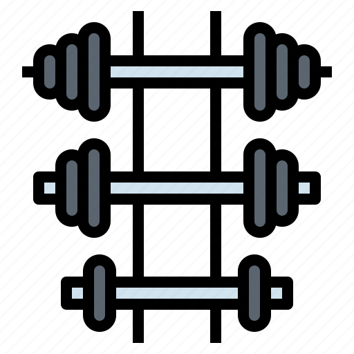 Dumbbell, gym, sports, training, weight icon - Download on Iconfinder