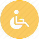 disability, disabled, disabled parking, handicap, paraplegic, sign, unfitness