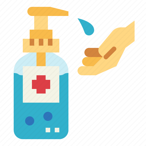Alcohol, antibacterial, corona, covid, gel, hand, healthcare icon - Download on Iconfinder