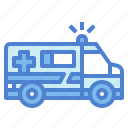 ambulance, emergency, medical, vehicle
