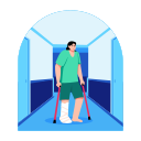 foot, fracture, injury, patient, medical, healthcare 