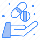 tablet, pharmacologic, pills, treatment, hand
