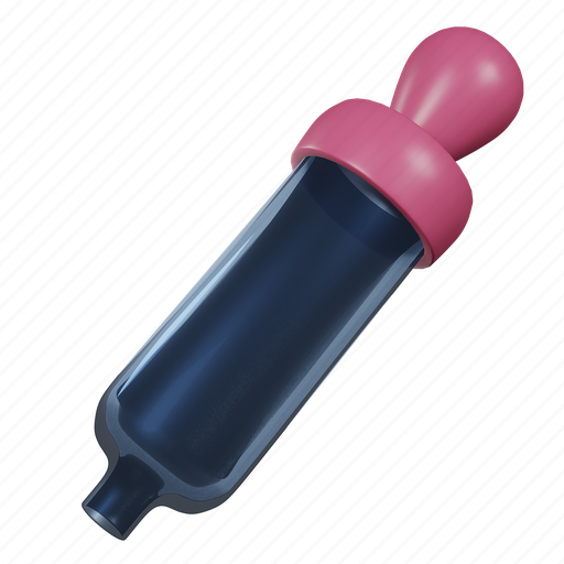 Eyedropper, clinic, drop, labotary, liquid, medical, pharmacy 3D illustration - Download on Iconfinder