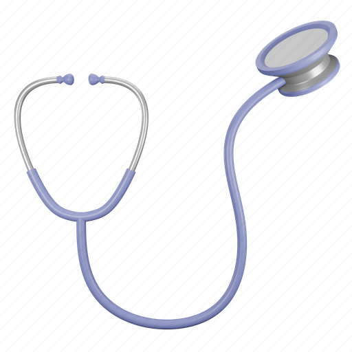 Stethoscope, statoscope, blood, cardiac, cardiology, hear, diagnosis 3D illustration - Download on Iconfinder