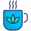 cup, herbal, hot, organic, tea 