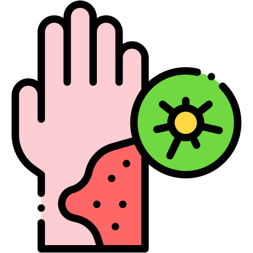 Virus, bacterium, germs, pathogen, microorganism, hand icon - Download on Iconfinder