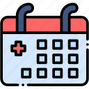 calendar, date, schedule, appointment, healthcare, medical