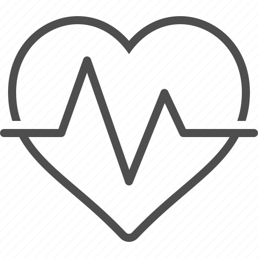 Cardiology, heart, heartbeat, pulse icon - Download on Iconfinder