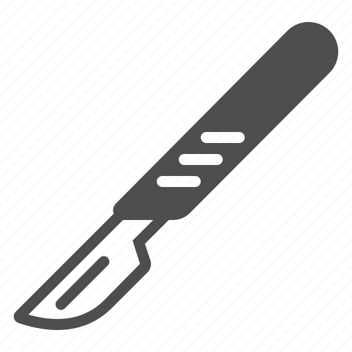 Knife, scalpel icon - Download on Iconfinder on Iconfinder