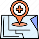 location, map, marker, gps, pin
