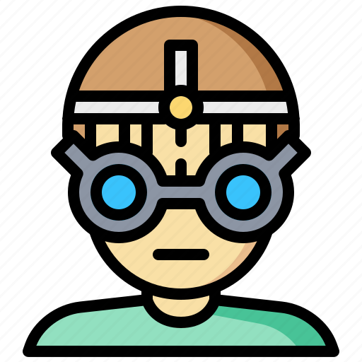 Checkup, examination, eye, health, human, man icon - Download on Iconfinder