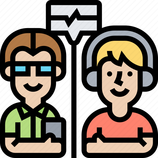 Audiogram, hearing, listening, test, healthcare icon - Download on Iconfinder