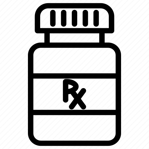 Pill bottle, medicine-jar, medicine, pills, medicine-bottle, drugs, medical icon - Download on Iconfinder