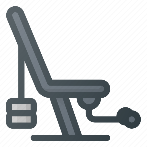Fitness, gym, leg, press, training, workout icon - Download on Iconfinder