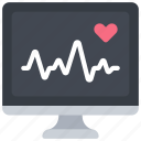 beat, computer, health, heart, heartrate, medical, monitor
