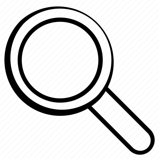 Magnifier, glass, search, detective icon - Download on Iconfinder