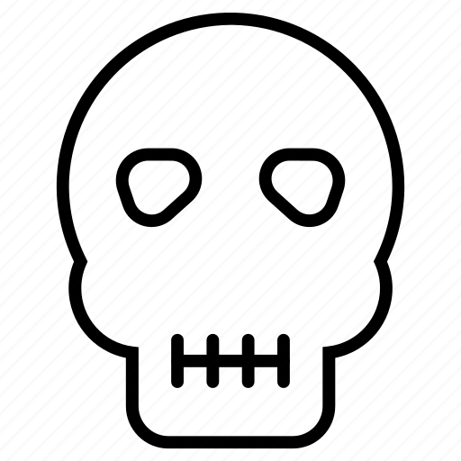 Skull, death, skeleton, bones icon - Download on Iconfinder