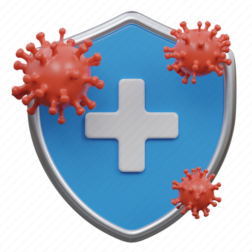 Health, immunity, protection, immune, flu, disease, system 3D illustration - Download on Iconfinder