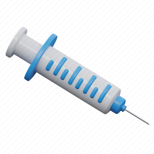 Syringe, medical, injection, vaccine, medicine, health, treatment 3D illustration - Download on Iconfinder