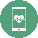 ecg, health, healthcare, heart, medical, mobile, phone