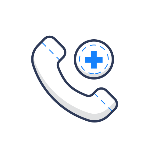Emergency call, health, healthcare, medical, medicine icon - Free download
