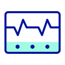 monitor, display, heartbeat, computer, pulse, screen, device, ekg