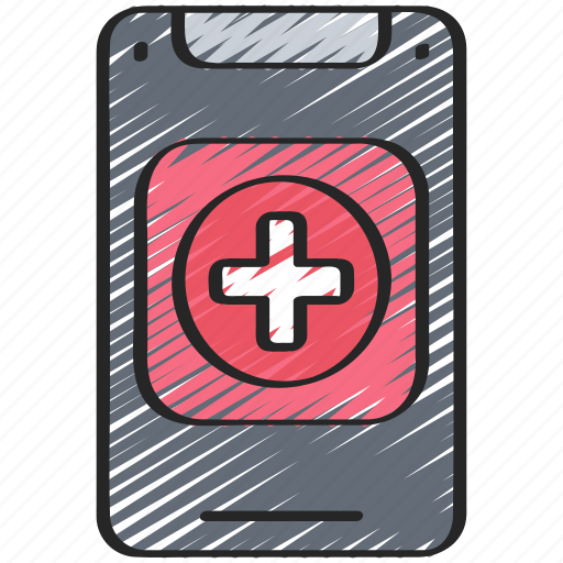 App, cell, health, medical, mobile, phone icon - Download on Iconfinder