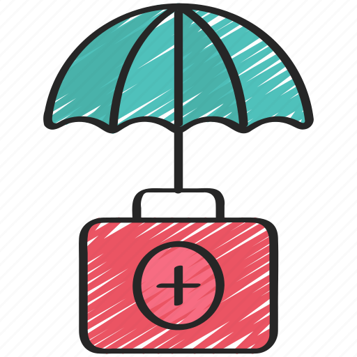 Aid, first, health, insurance, medikit, umbrella icon - Download on Iconfinder