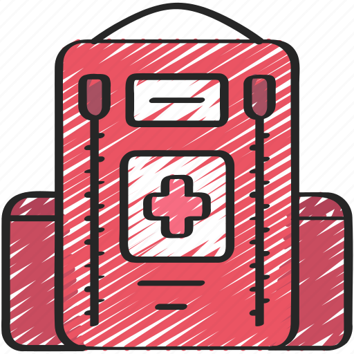 Aid, backpack, bag, first, health, medical icon - Download on Iconfinder