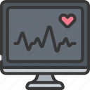 beat, computer, health, heart, heartrate, medical, monitor