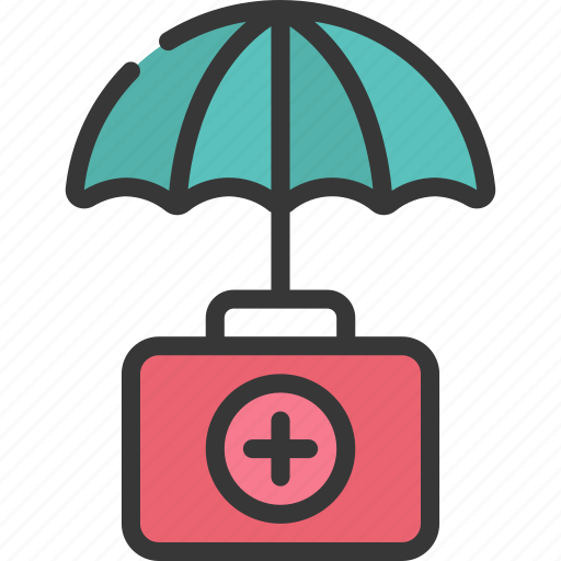 Aid, first, health, insurance, medikit, umbrella icon - Download on Iconfinder