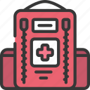 aid, backpack, bag, first, health, medical