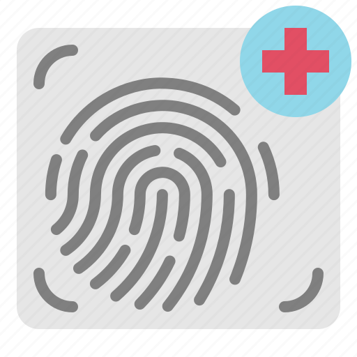 Fingerprint, biometric, identify, fingerscan, scan, digital, health icon - Download on Iconfinder