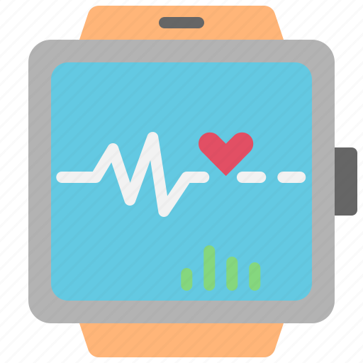 Smart, watch, bpm, heartbeat, fitness, tracking, health icon - Download on Iconfinder