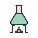 - chemical experiment, experiment, laboratory, science, research, lab, lab-apparatus, flask