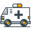 ambulance, care, emergency, health, vehicle 