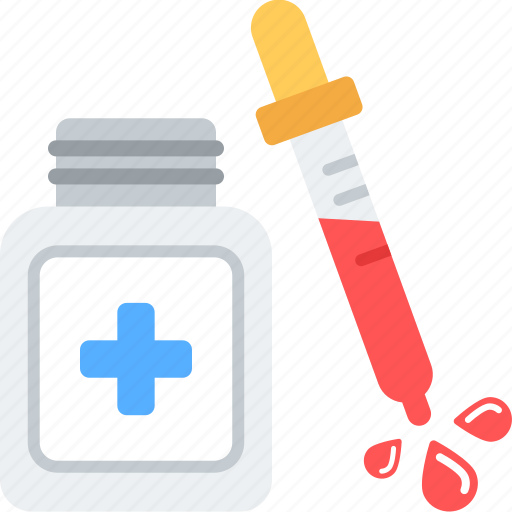 Fluid, medical, pipette icon - Download on Iconfinder