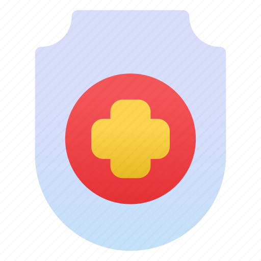 Medical, shield, health, hospital, healthcare, security, protection icon - Download on Iconfinder