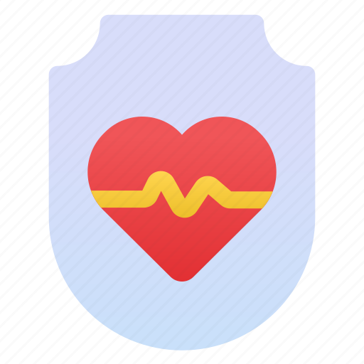 Love, shield, heart, security, secure, medical, healthcare icon - Download on Iconfinder