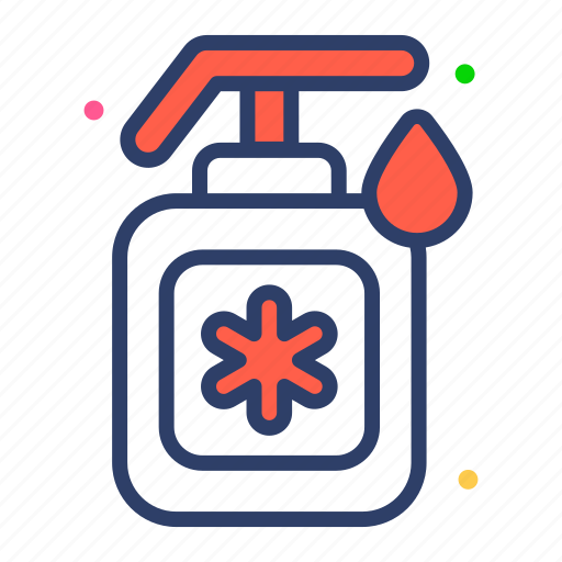 Sanitizer, hygiene, detergent, hand, coronavirus, virus, covid 19 icon - Download on Iconfinder