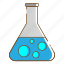flask tube, healthcare, laboratory, medical 