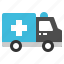 ambulance, emergency, health, medical, vehicle 